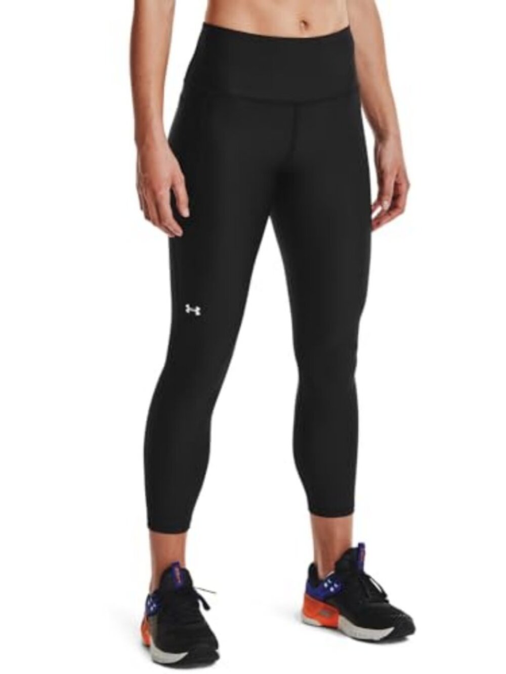 High Waisted Ankle Leggings, 4-Way Stretch, Sweat Wicking